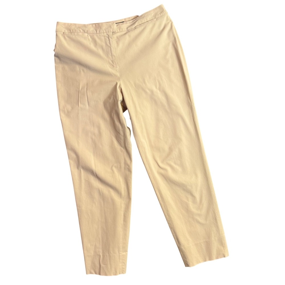 Piazza Sempione Brigitte Crop Ankle Pants Womens IT 46 US 10 Minimalist Capsule